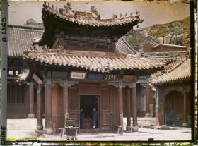 Image représentant Bixiaci (" temple des Nuages Colorés ")