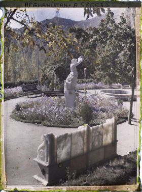 Image représentant Afghanistan, Paghman, Jardin du Palais du Roi - Le Rond Point