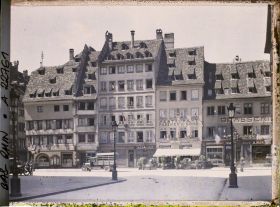 Image représentant France, Strasbourg, Vieilles Maisons Place du Dôme