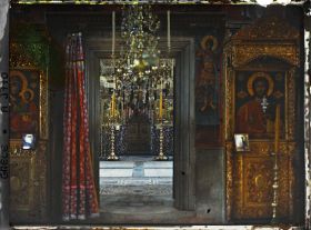 Image représentant Mont-Athos, Vatopediou, Intérieur de l'Eglise