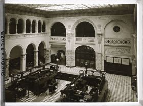 Image représentant Hall d'accueil et guichets de la Banque de Suède