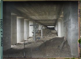 Image représentant France, Douaumont, La tranchée des Baionnettes, les morts qui reposent là sont du 1er Bon du 137e d'Infanterie