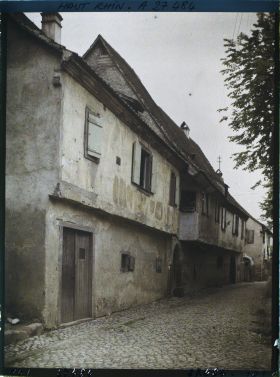 Image représentant France, Kienzheim, Une petite rue à l'entrée de la Ville
