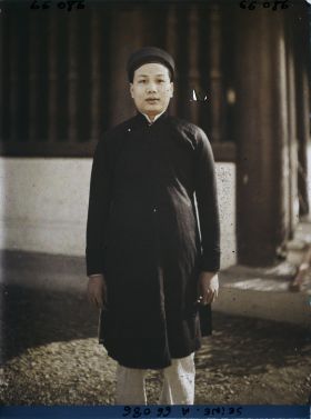 Image représentant L'Exposition Coloniale Internationale de 1931, un homme annamite
