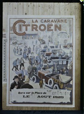 Image représentant Affiche La Caravane Citroën