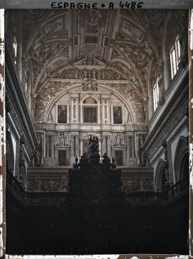 Image représentant Espagne, Cordoue, Plafond du Chœur de la cathédrale