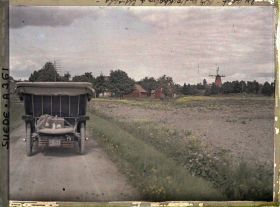 Image représentant La voiture des opérateurs entre Stockholm et Uppsala