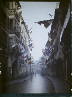 Image représentant France, Strasbourg, La Judengasse, vue dans l'autre sens