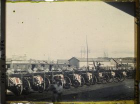 Image représentant Oise, Beauvais, Les Cercueils à l'arrivée du Quai d'embarquement