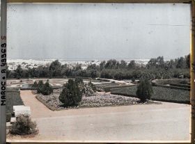 Image représentant L'entrée du palais de la résidence générale