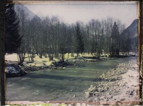 Image représentant Vallée de Chamonix, Paysage le long de l'Arve