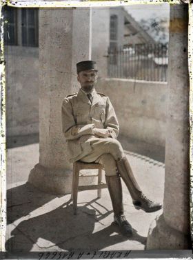 Image représentant Le commandant Cousse, chef de la Mission militaire française du Hedjaz