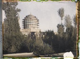 Image représentant Coupole de la Madreseh Mader-i-Chah, école coranique dite "de la mère du Chah" (1714)