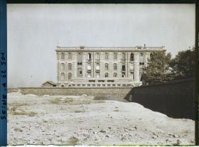 Image représentant La zone des anciennes fortifications à la caserne de Clignancourt