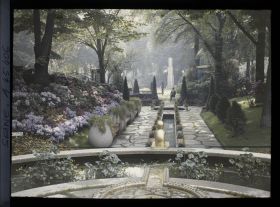 Image représentant L'Exposition des arts décoratifs, le jardin Moser, Jardin du pavillon Morancé-Corcellet, Cours-la-Reine