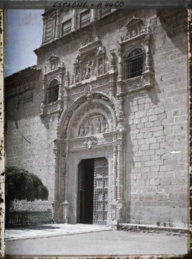 Image représentant Espagne, Tolède, Portail de Sta Cruz