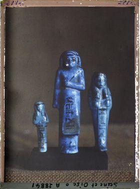 Image représentant Oushebtis appartenant aux collections égyptiennes du musée de Sèvres