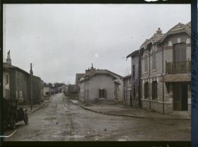 Image représentant France, Vienne la Ville, Reconstruction route de Ste Menehould