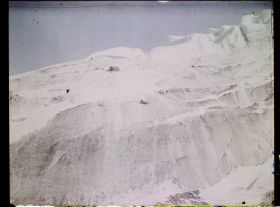 Image représentant France Les Alpes, Les Bossons, 3e Cliché, la moraine jusqu'aux 1ers Séracs