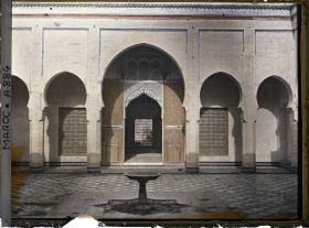 Image représentant Un patio du Dar Bou Jloud (Palais Bou Jloud)