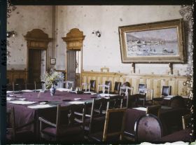 Image représentant Accords de Locarno, la salle du palais de Justice où eut lieu la conférence sur le pacte de Sécurité