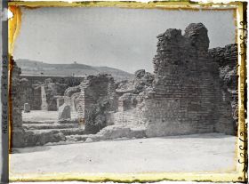 Image représentant Les thermes de l'Ouest, vue vers la grande salle