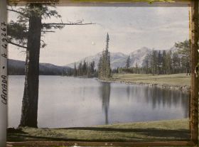Image représentant Canada, Jasper-Parc, Paysage s/ le lac Beauvert