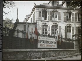 Image représentant Hôpital auxiliaire Franco-Chilien 405 au 185 faubourg Saint-Honoré