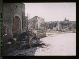 Image représentant France, Gerbeviller, Vue d'ensemble prise de la rue Gambetta
