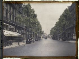 Image représentant Le boulevard Haussmann et ses travaux de prolongement, au fond