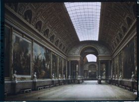 Image représentant France, Versailles, Le Palais de Versailles, La galerie des Batailles