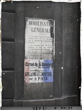 Image représentant Affiche pour la mobilisation générale