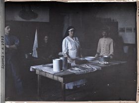 Image représentant Intérieur des cuisines (hôpital d'évacuation)