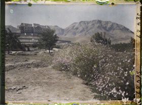 Image représentant Le nouveau Palais royal (Taj Beg), façade nord