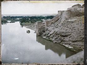Image représentant Espagne, Tolède, Vue du Tage depuis le pont St-Martin