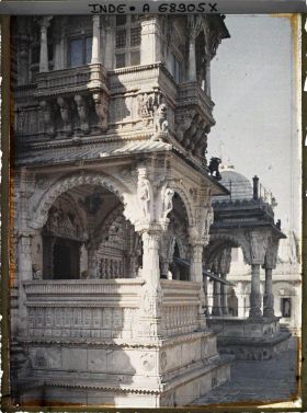 Image représentant Entrée du temple jaïn Hathi Singh