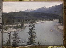 Image représentant Canada, Jasper-Parc, l'Atahbasca et le Mt Edith Cavell