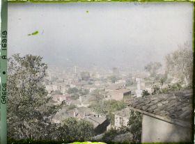 Image représentant Grèce, Salonique, Vue panoramique prise de la Ville haute