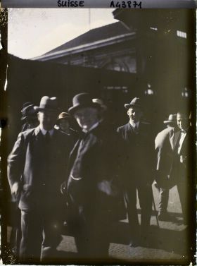 Image représentant Cinquième assemblée annuelle de la Société des Nations (SDN) à Genève. Lord Parmoor et M. Andersen