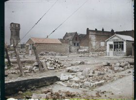 Image représentant France, Béthune, Carrefour rue d'Arras et du Pot d'Etain