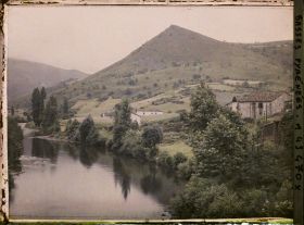 Image représentant France, Bidarray, Vue vers l'amont