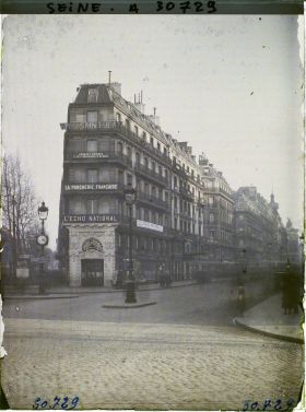 Image représentant Angle du boulevard Haussmann et de la rue Auber