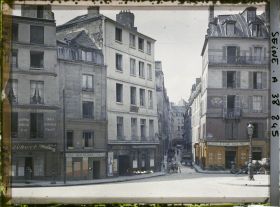 Image représentant Vue sur les rues du Maître-Albert et des Grands -Degrés depuis le quai de Montebello
