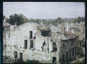 Image représentant France, Verdun, Ruines Rue Montgauld