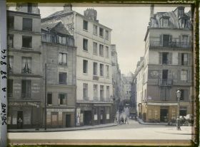 Image représentant Vue sur les rues du Maître-Albert et des Grands -Degrés depuis le quai de Montebello