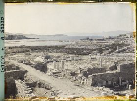 Image représentant Quartier du Hieron (sanctuaire) d'Apollon l'Agora des Competaliastes et le port antique