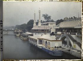 Image représentant L'Exposition des arts décoratifs, Grande-Bretagne, Le restaurant britannique par Gaston et Robertson, le restaurant turc par Fildier et Raymond