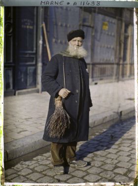 Image représentant Portrait d'un vieux balayeur