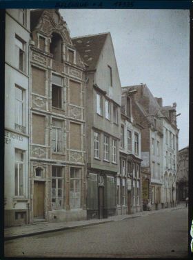 Image représentant Belgique, Louvain, Vieilles Maisons, Place du Marché au Poisson