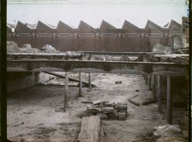 Image représentant France, Armentières, Ruines & tissage en reconstruction